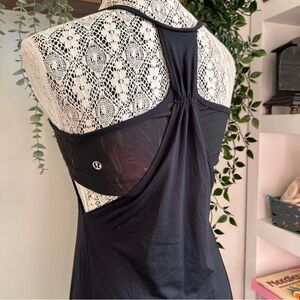 Lululemon Black Athletic Tank Top